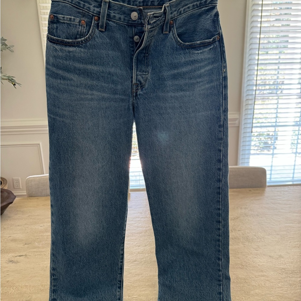 Women’s Levi’s 501s Blue Denim Jeans